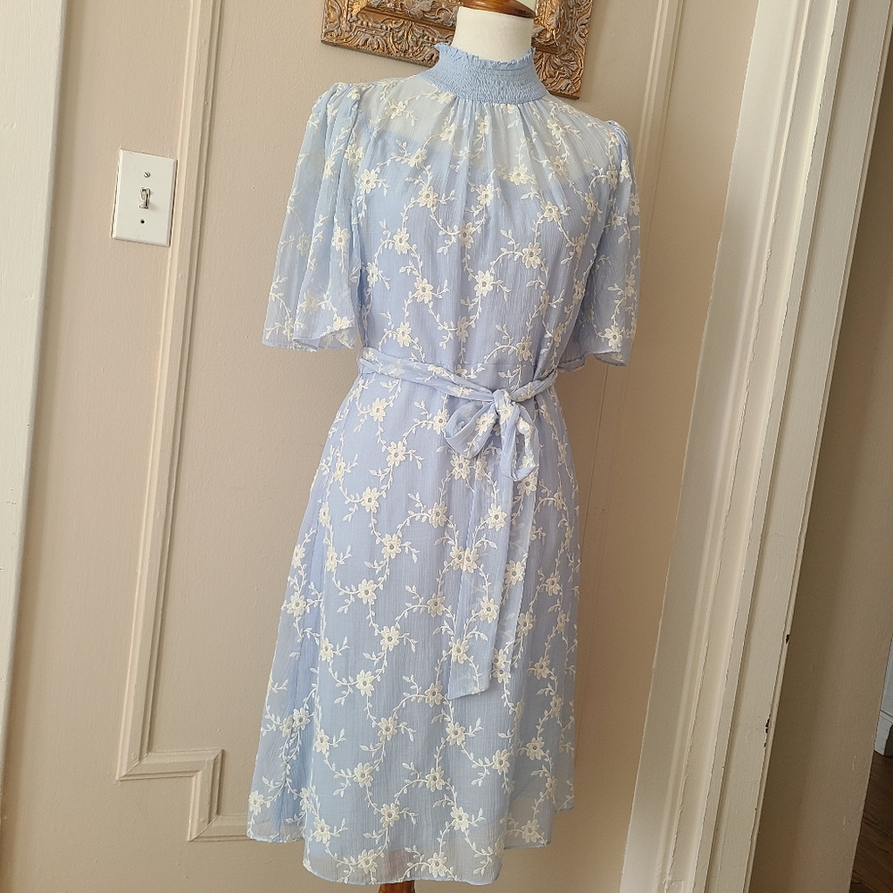 Rebecca Taylor embroidered dress S
